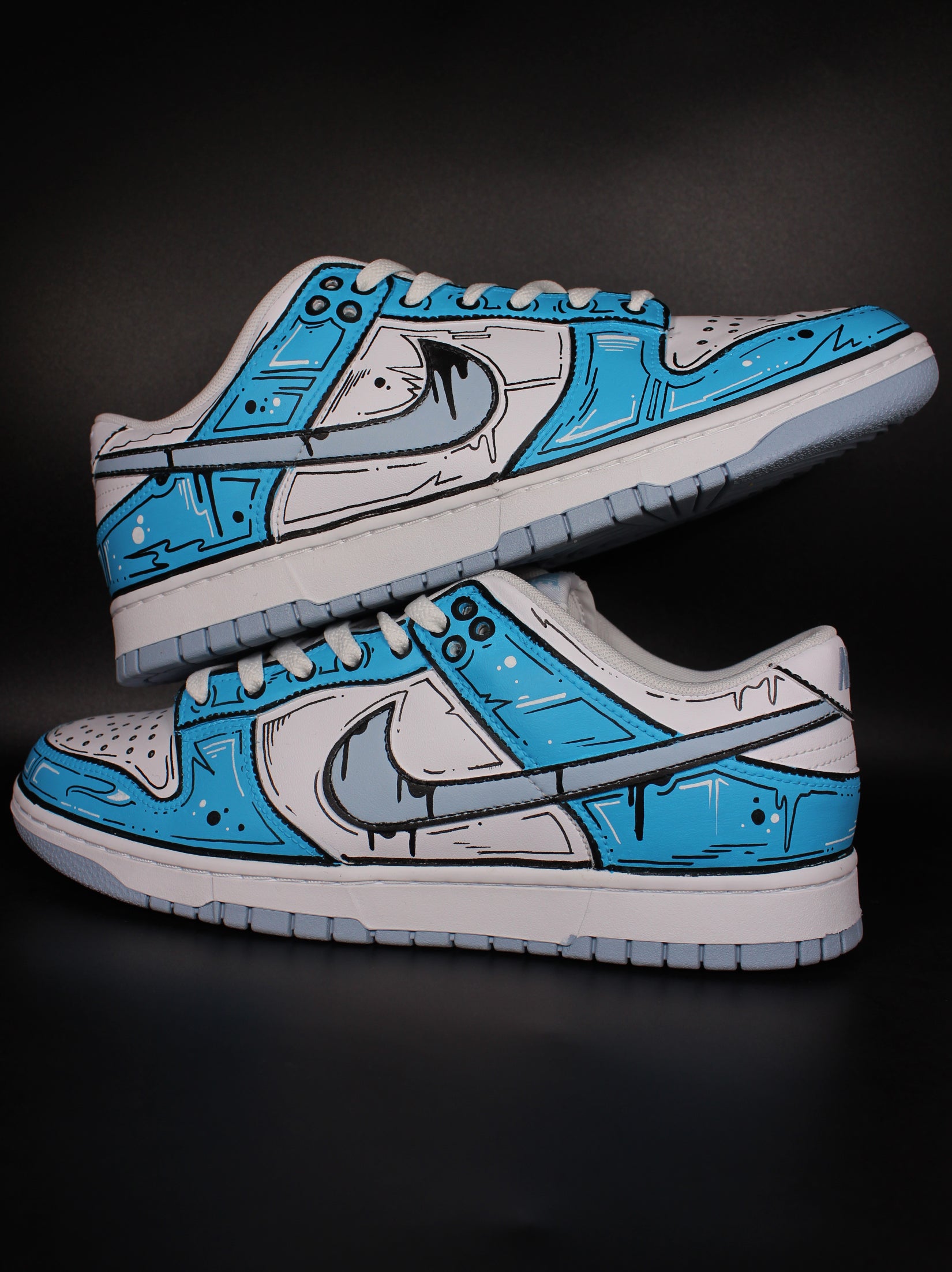 Custom Nike Dunk low "Graffiti Cartoon" - all colours availlabe.