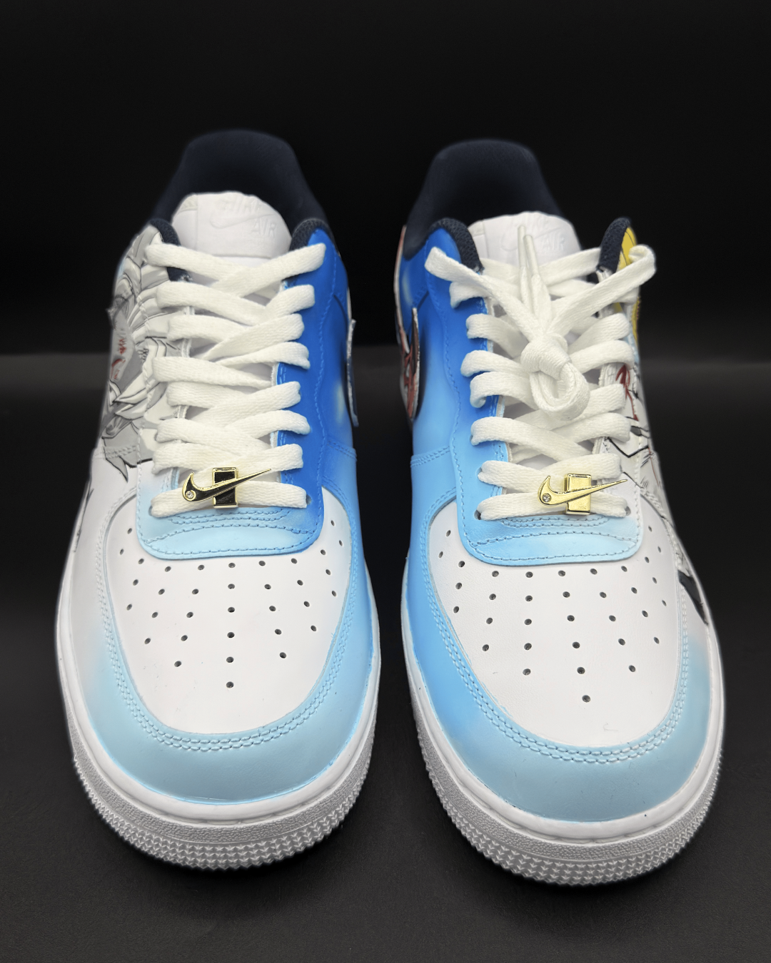 DBZ Vegeta vs Goku Nike Air Force 1