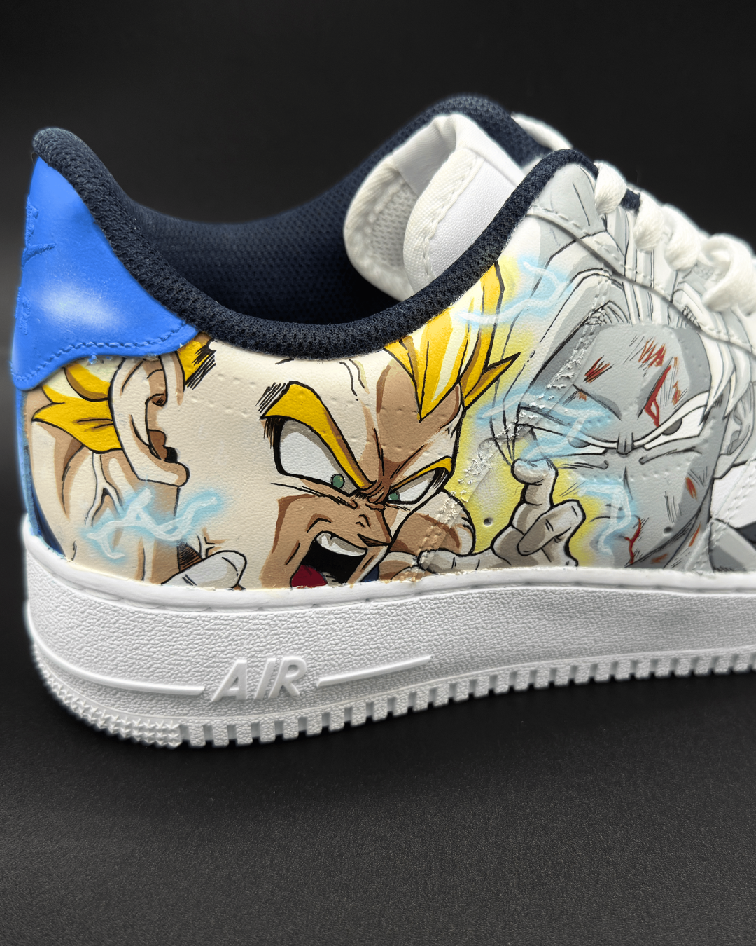 DBZ Vegeta vs Goku Nike Air Force 1