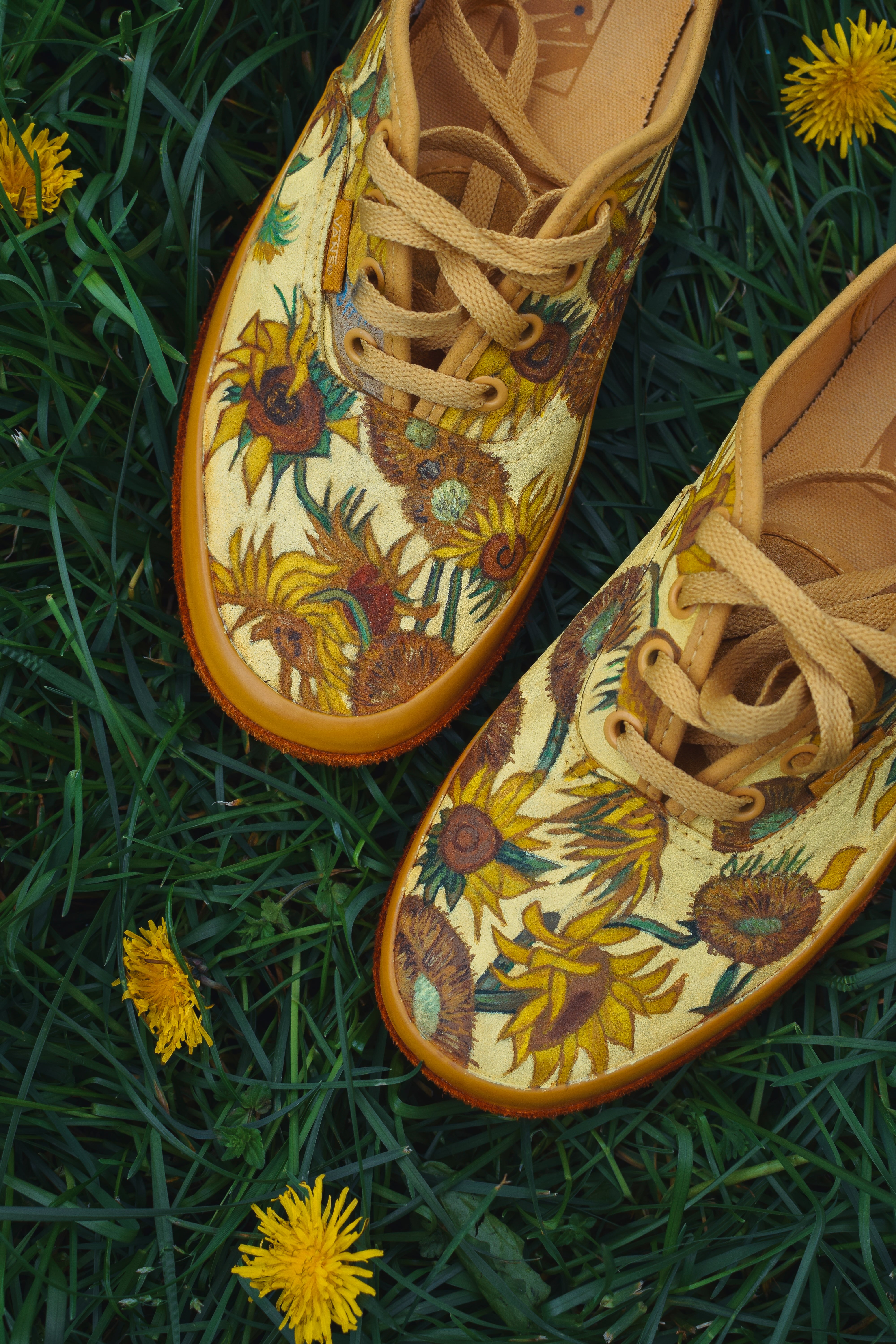 Van Gogh Sunflowers Vans Authentic