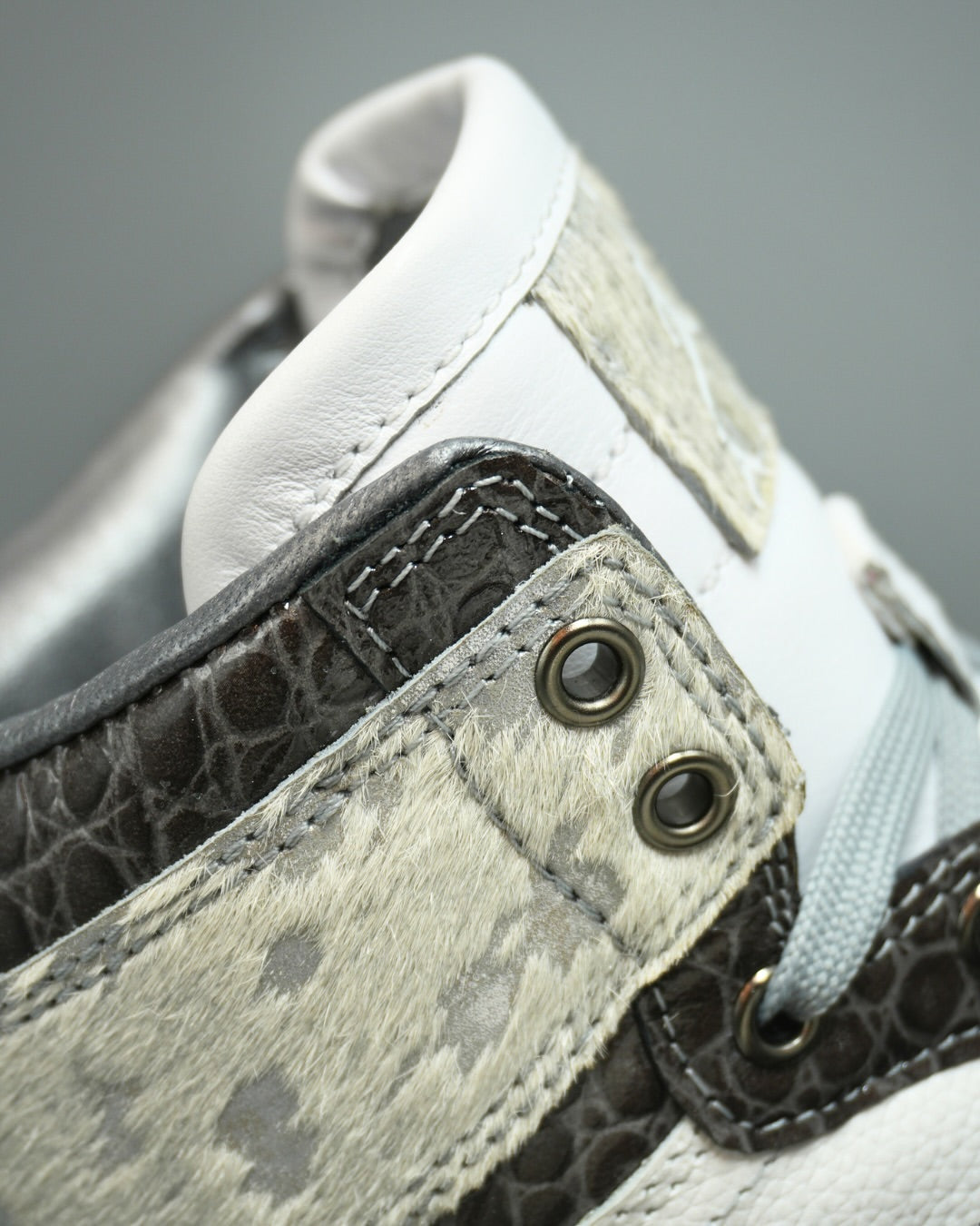 Grey Crocodile Hair