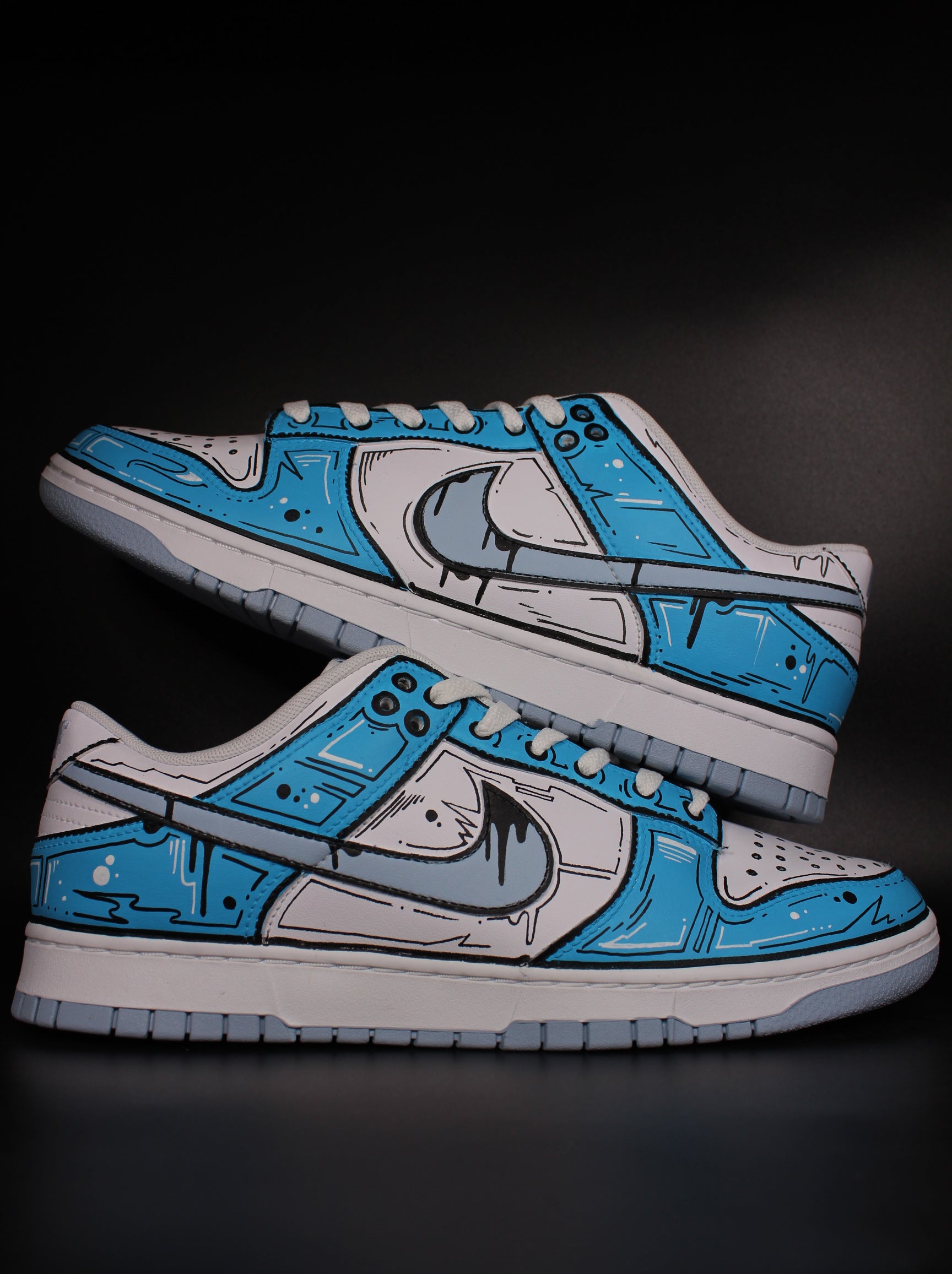 Custom Nike Dunk low "Graffiti Cartoon" - all colours availlabe.