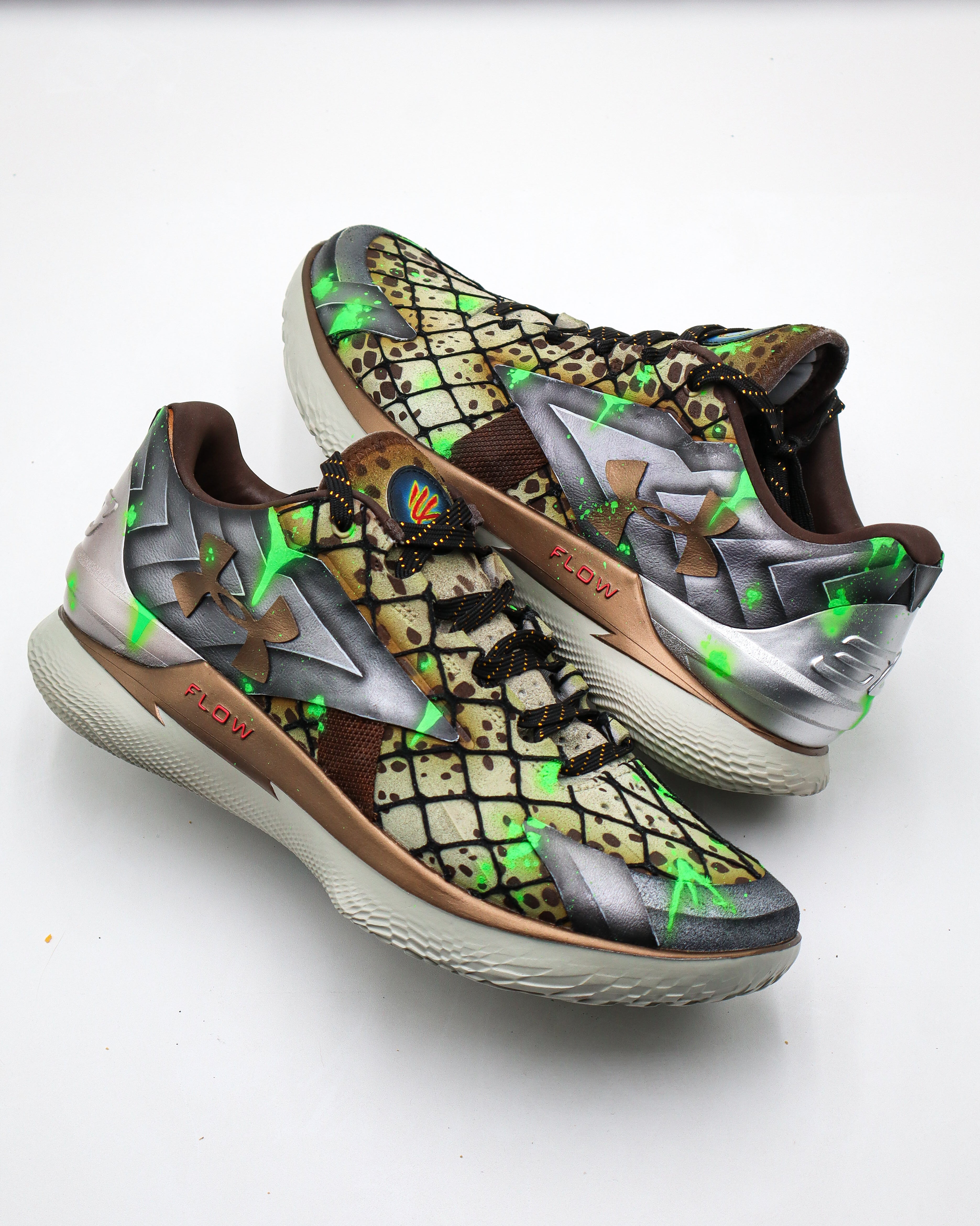 Curry 1 Low FloTro x \"Jungle Hunter\" by JAR CUSTOMS