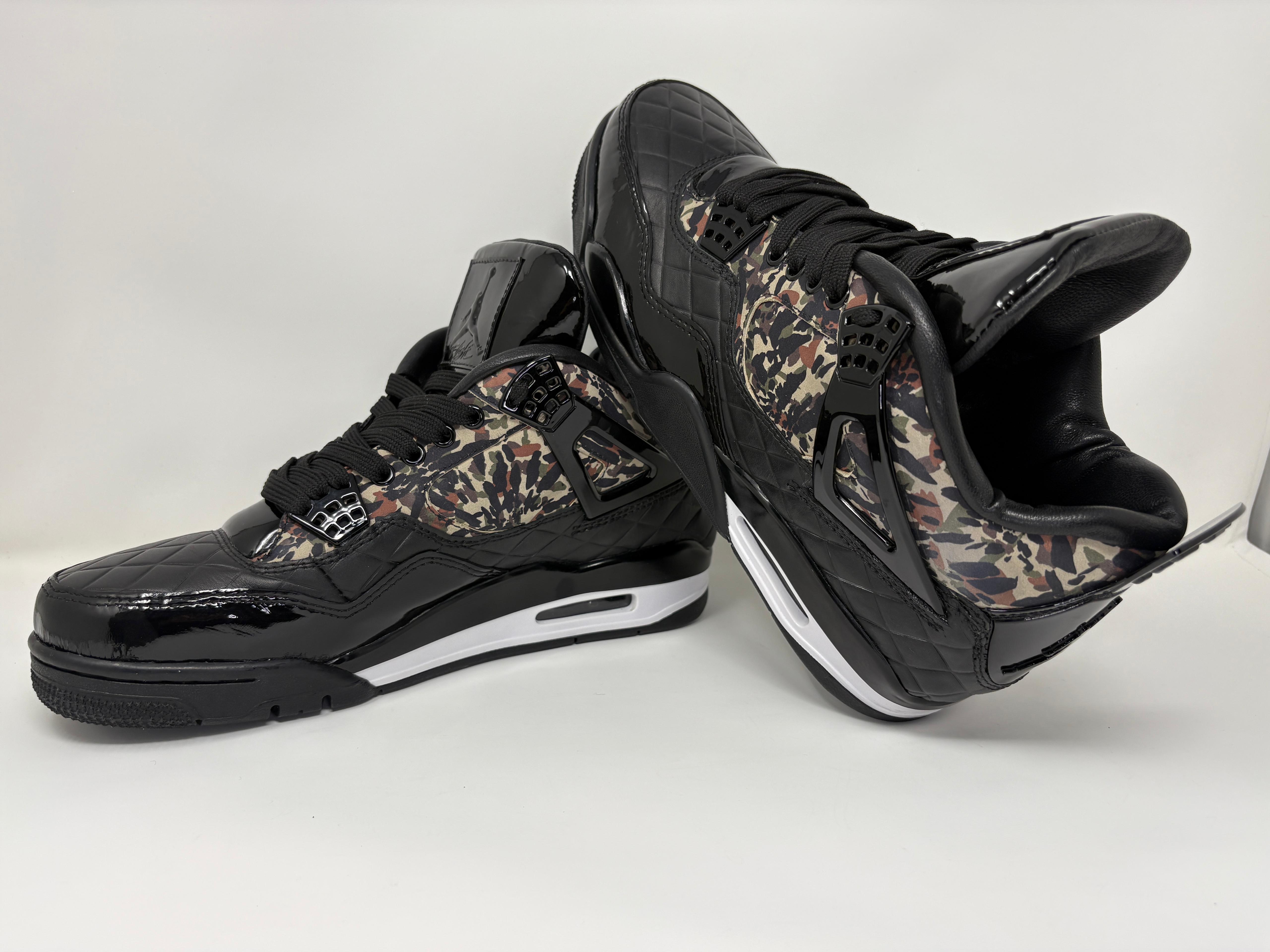 Black Abstract Quilted