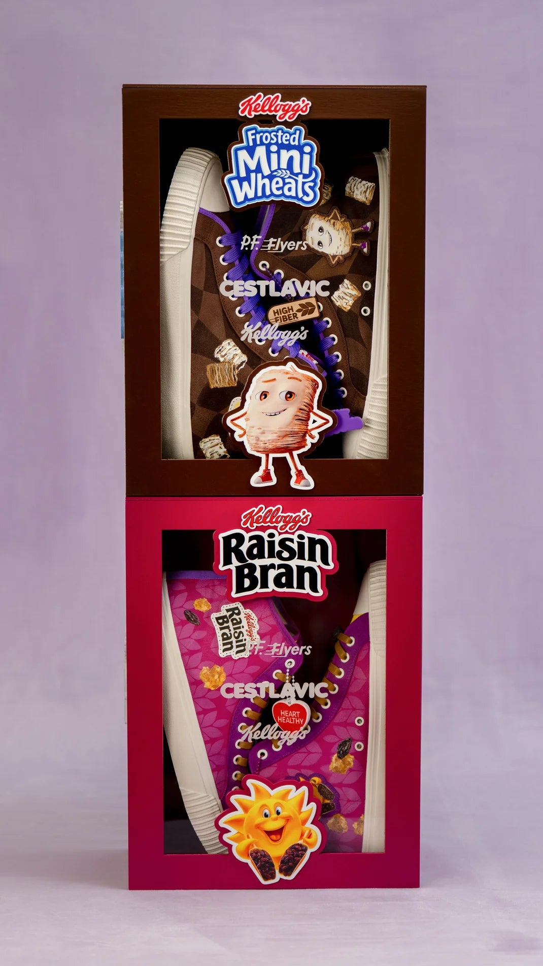 Frosted Mini Wheats & Raisin Bran PF Flyers